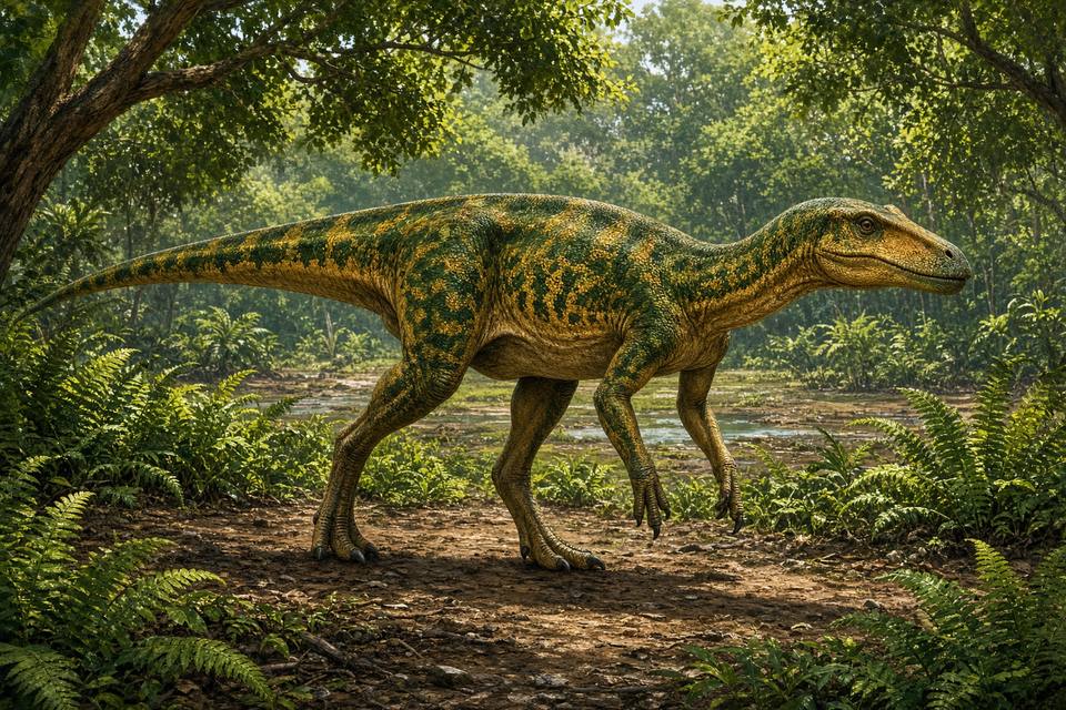 Original drawing of Koreanosaurus