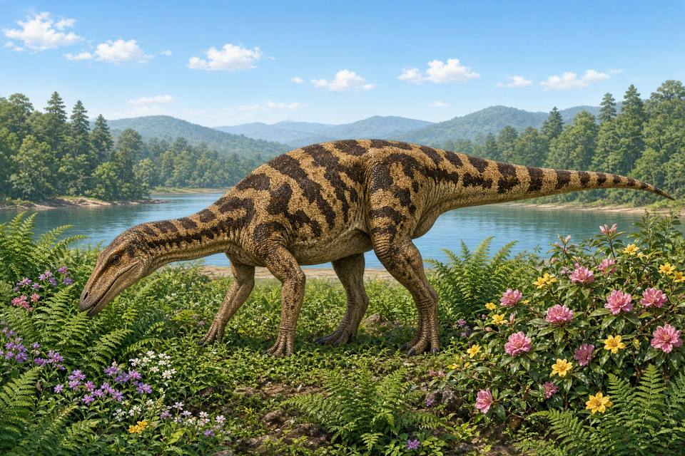Original drawing of Koshisaurus