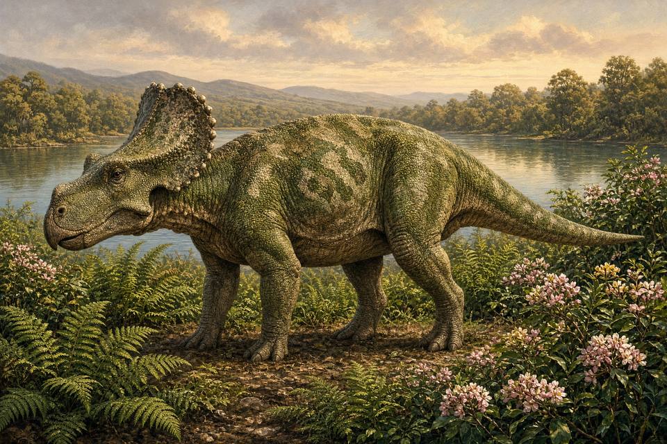 Original drawing of Kulceratops
