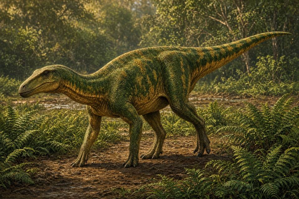 Original drawing of Kundurosaurus