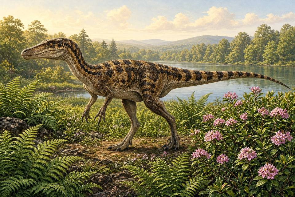 Original drawing of Lajasvenator