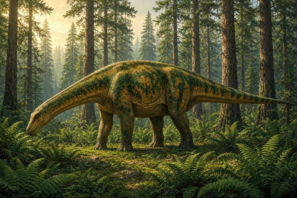 Original drawing of Lapparentosaurus