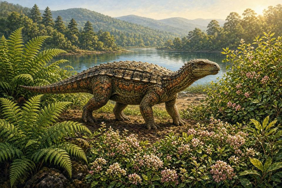Original drawing of Liaoningosaurus
