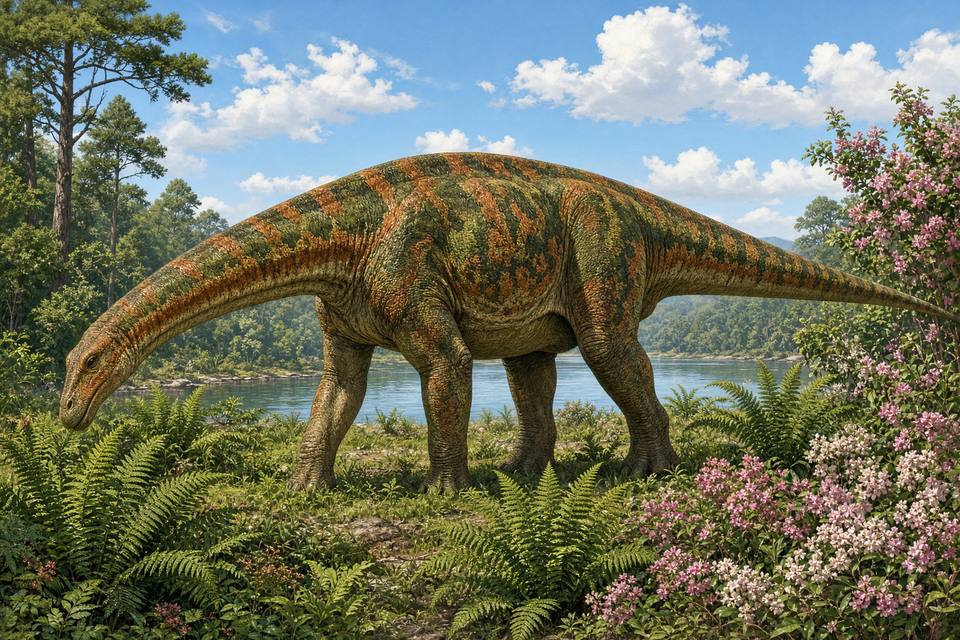 Original drawing of Liaoningotitan