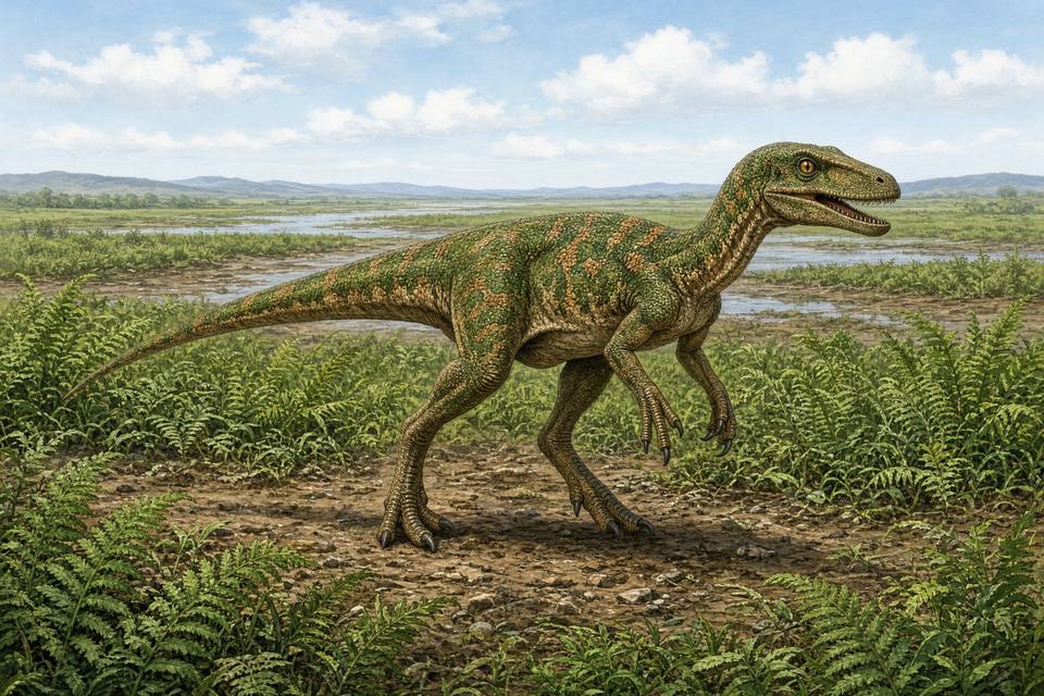 Original drawing of Linhenykus