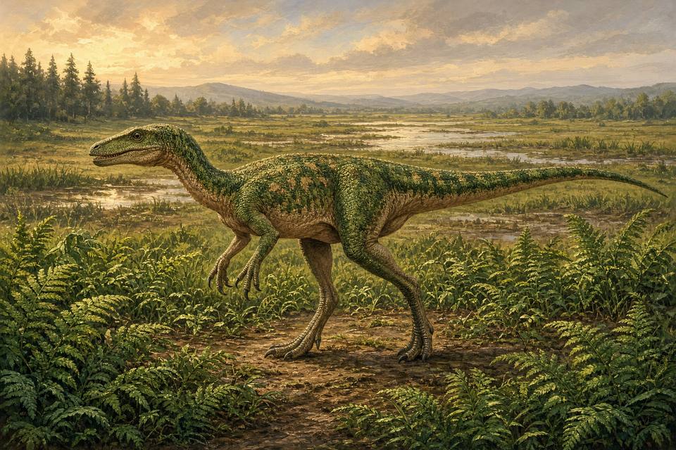 Original drawing of Linhevenator