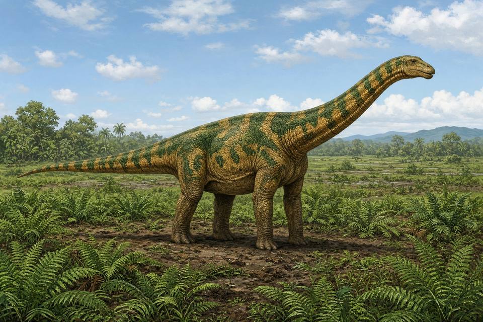 Original drawing of Lirainosaurus