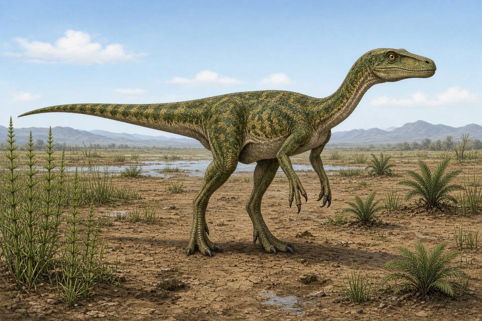 Original drawing of Lucianovenator