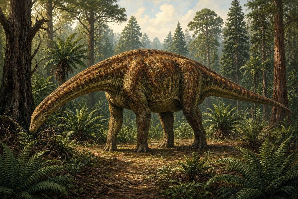 Original drawing of Lusotitan