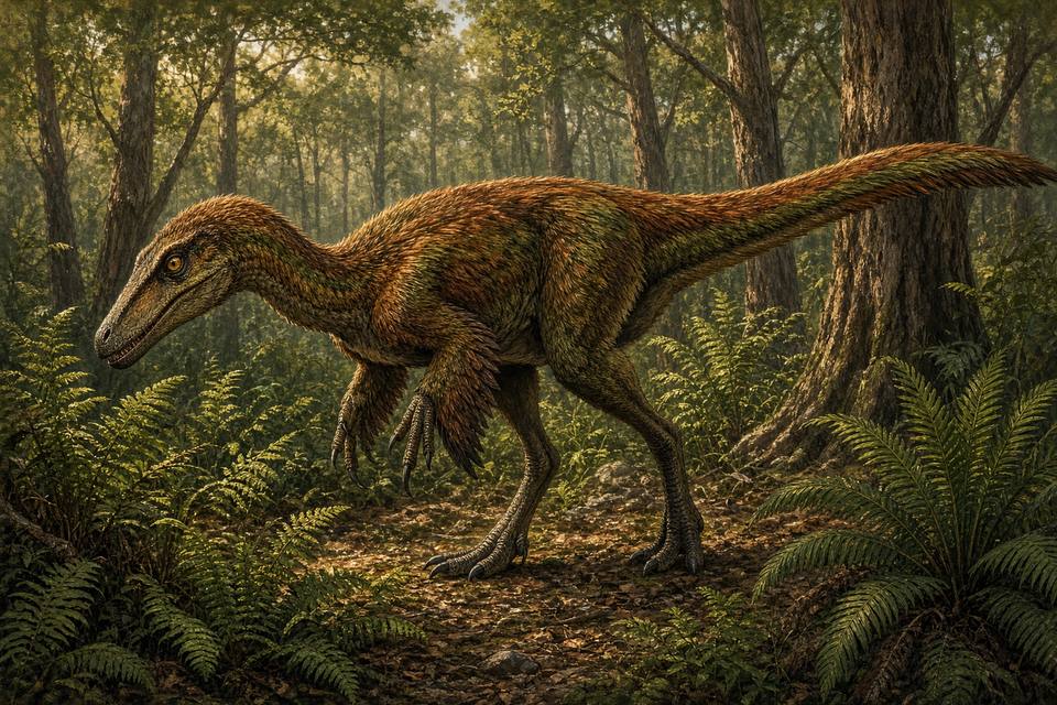 Original drawing of Lusovenator