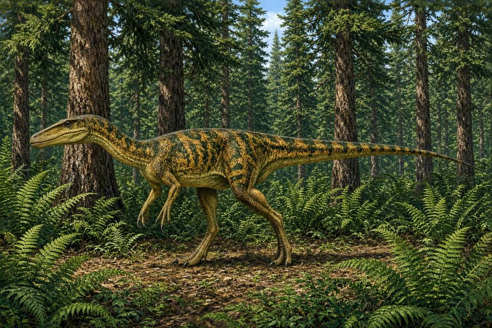 Original drawing of Magnosaurus