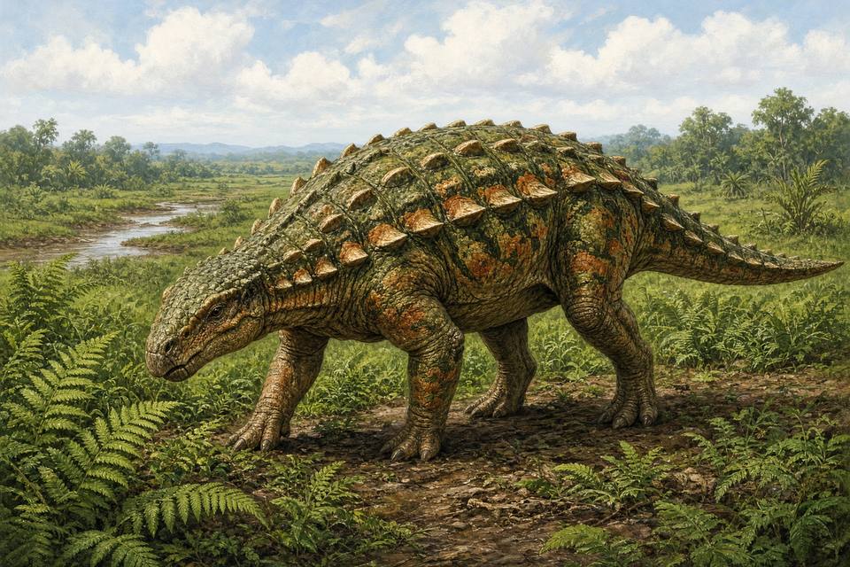 Original drawing of Maleevus