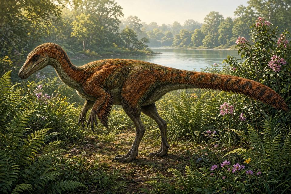 Original drawing of Martharaptor