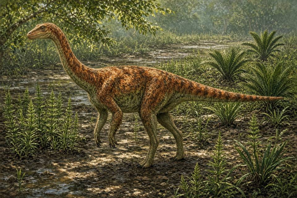 Original drawing of Mbiresaurus