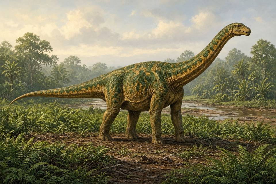 Original drawing of Mesetasaurus
