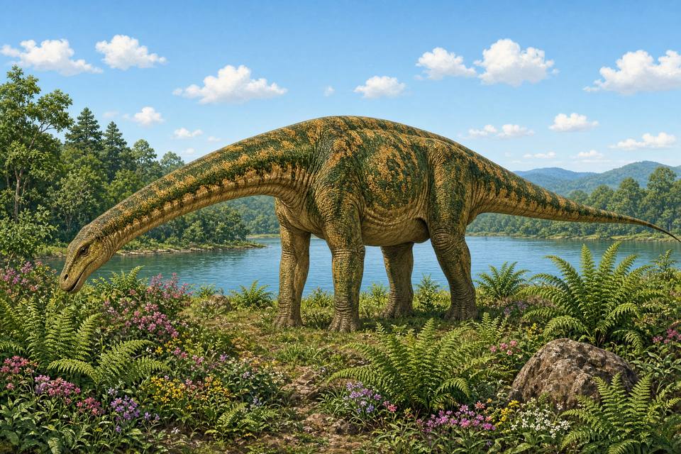 Original drawing of Mierasaurus