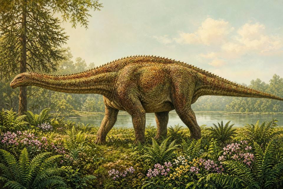 Original drawing of Moabosaurus