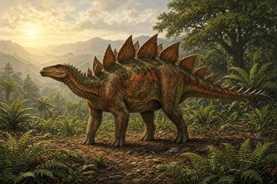 Original drawing of Monkonosaurus