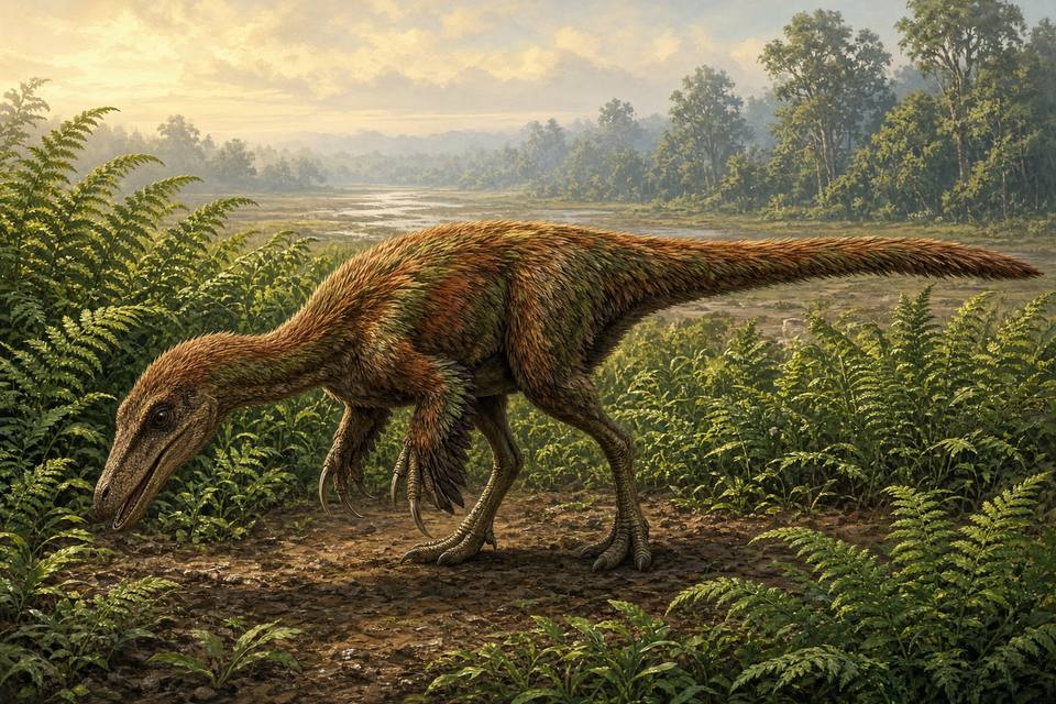 Original drawing of Mononykus
