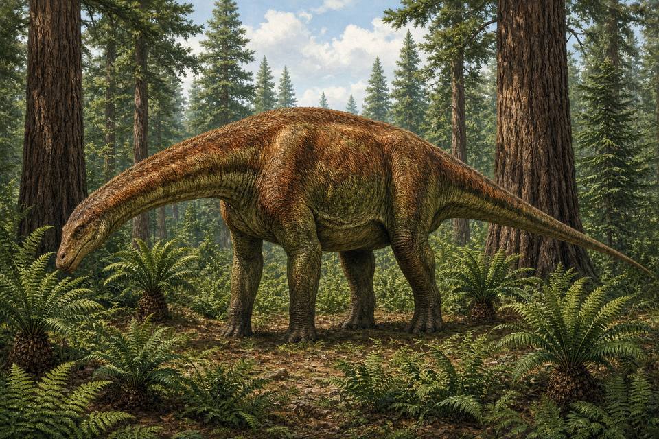 Original drawing of Morinosaurus