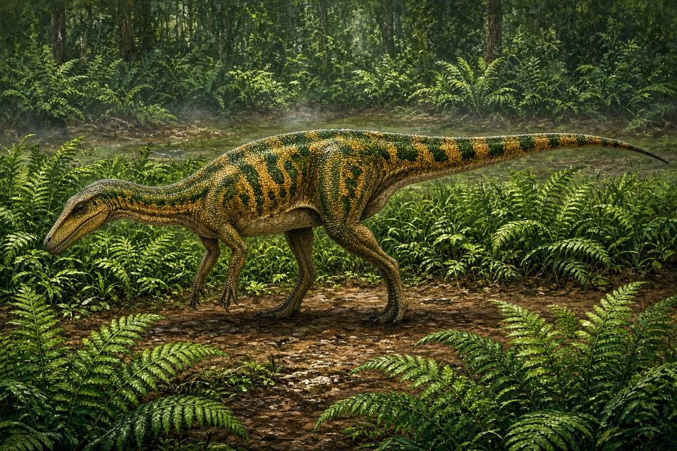 Original drawing of Morrosaurus