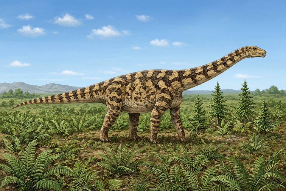 Original drawing of Mussaurus