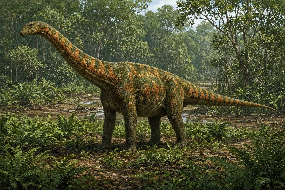 Original drawing of Muyelensaurus