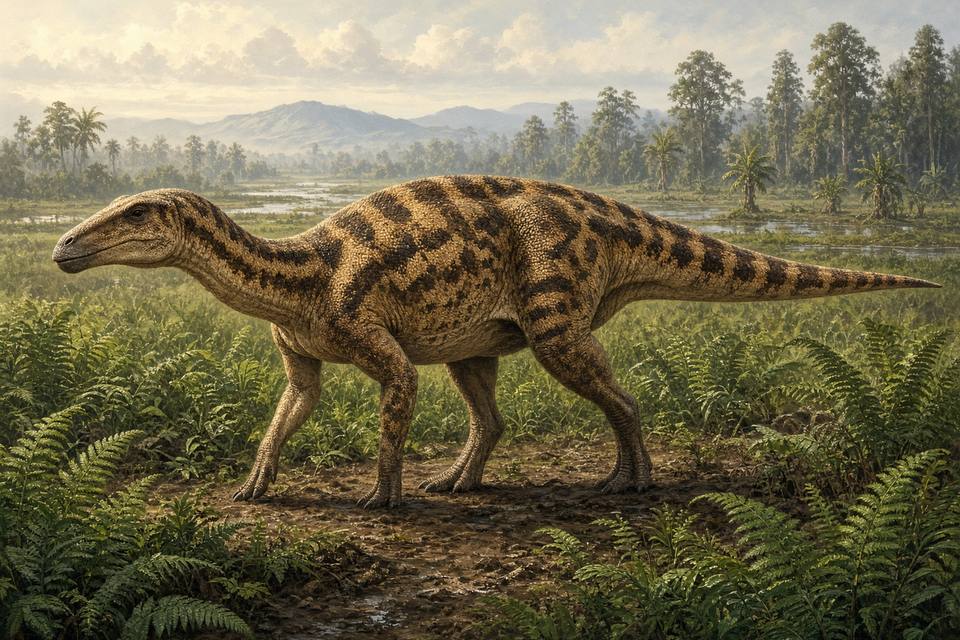 Original drawing of Nanningosaurus