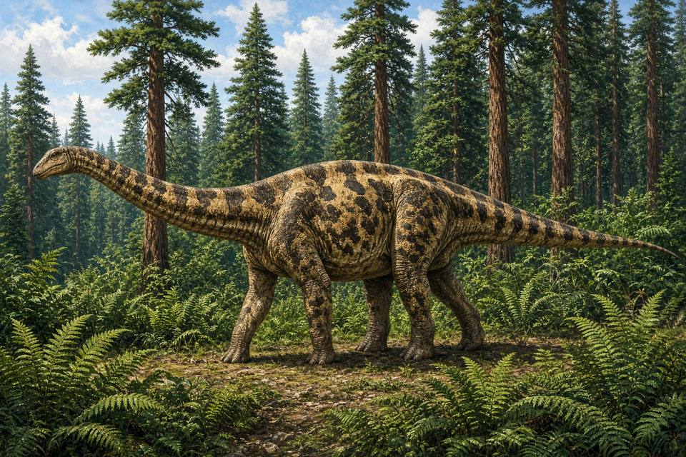 Original drawing of Nebulasaurus