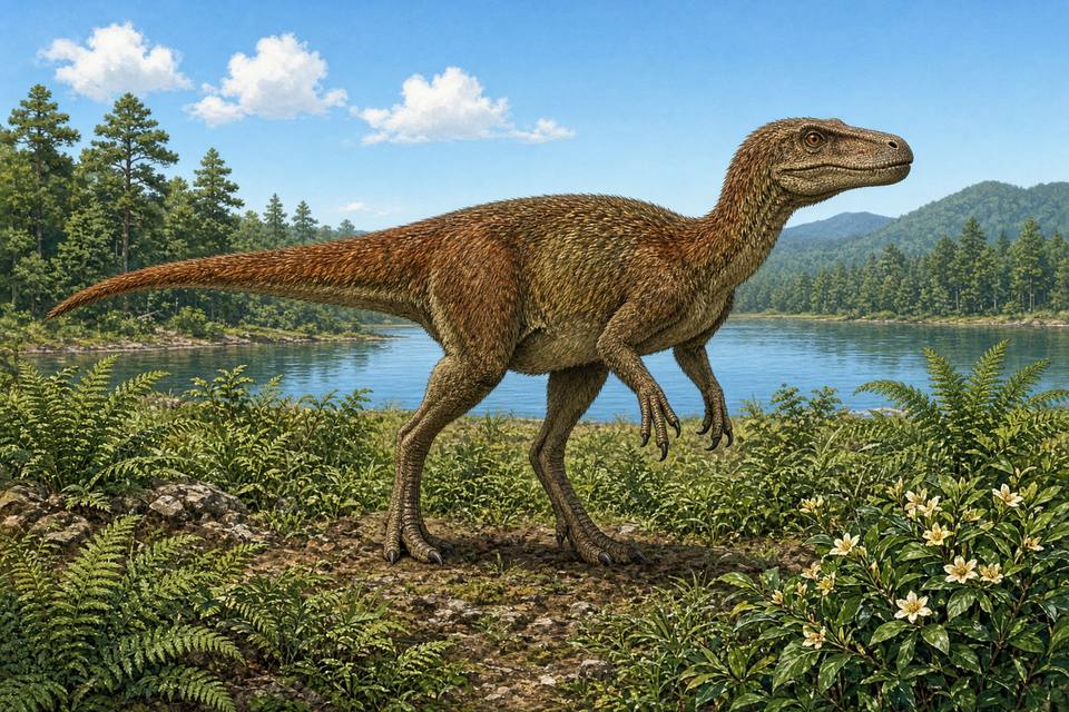 Original drawing of Nedcolbertia