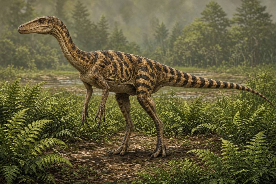 Original drawing of Neimongosaurus