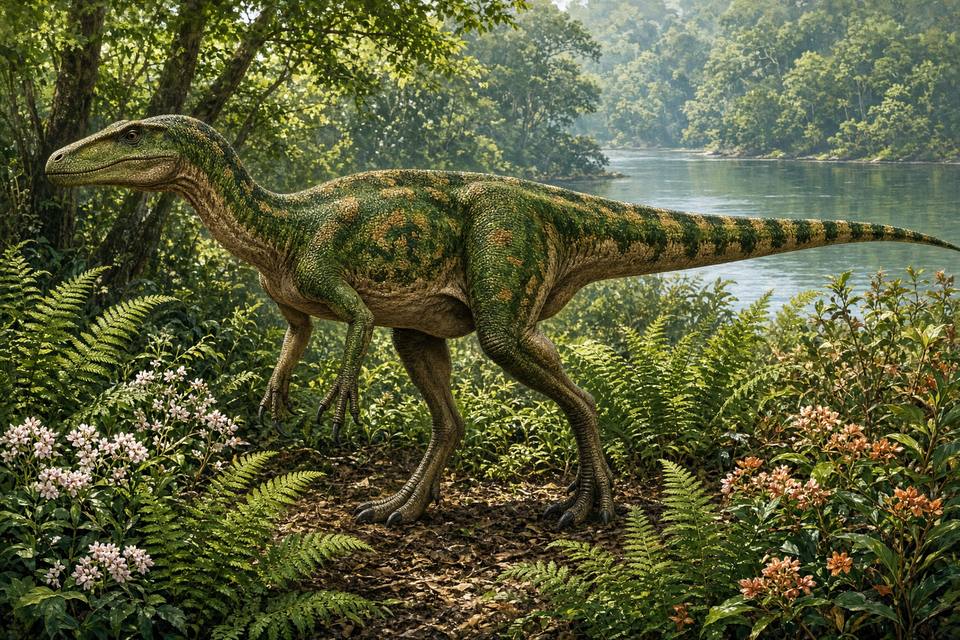 Original drawing of Neovenator