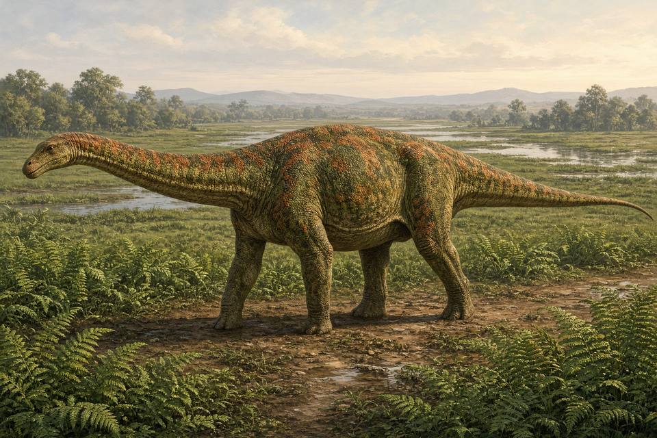 Original drawing of Neuquensaurus