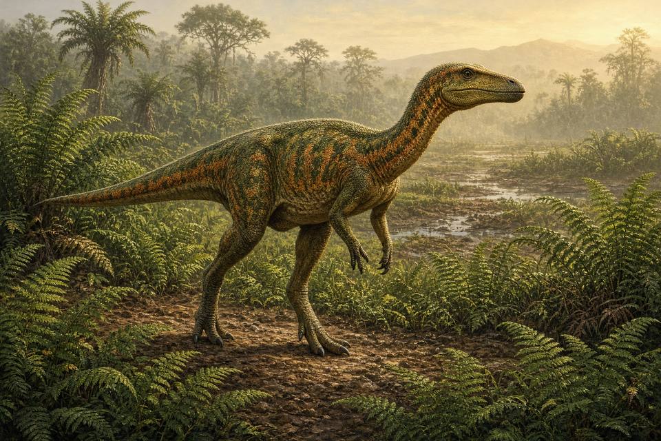 Original drawing of Nevadadromeus