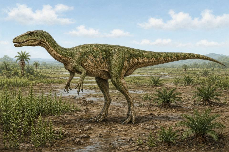 Original drawing of Newtonsaurus