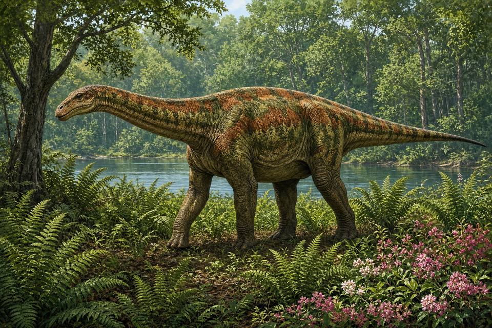Original drawing of Nigersaurus