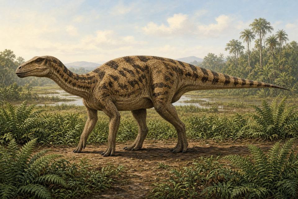 Original drawing of Nipponosaurus