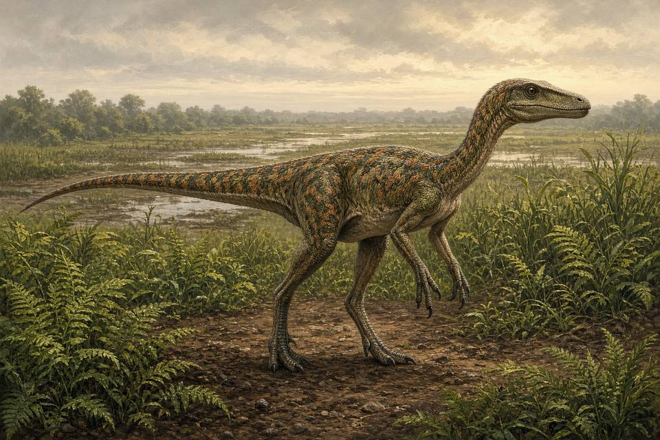 Original drawing of Noasaurus