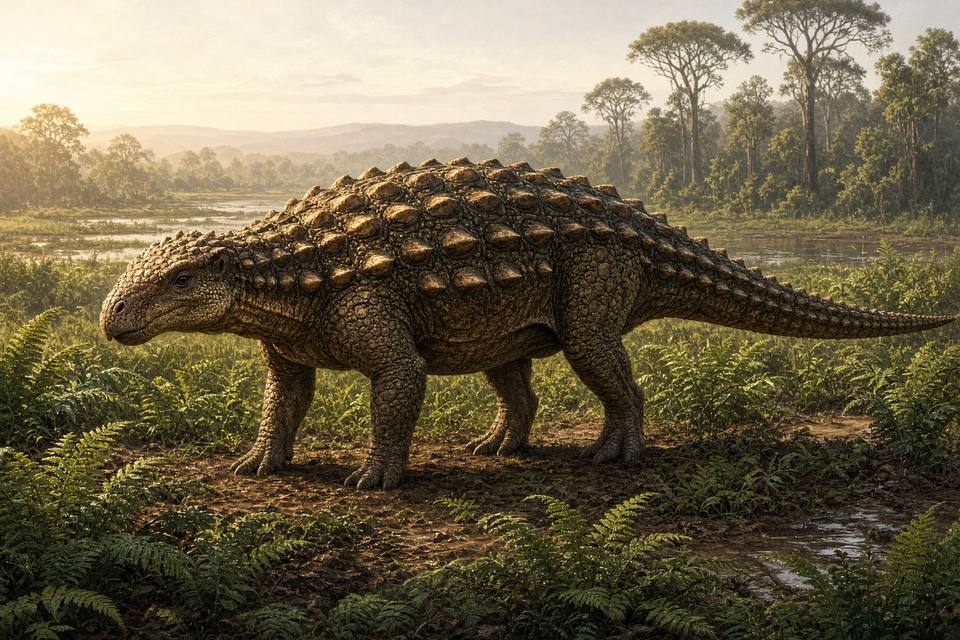 Original drawing of Nodocephalosaurus