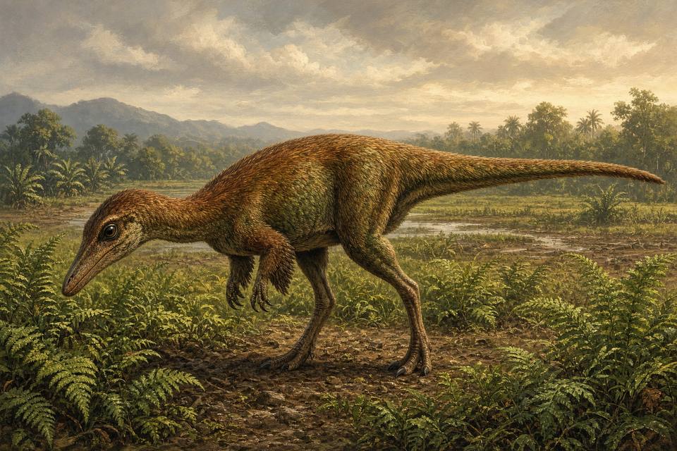 Original drawing of Notohypsilophodon