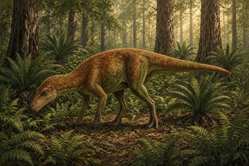 Original drawing of Oblitosaurus