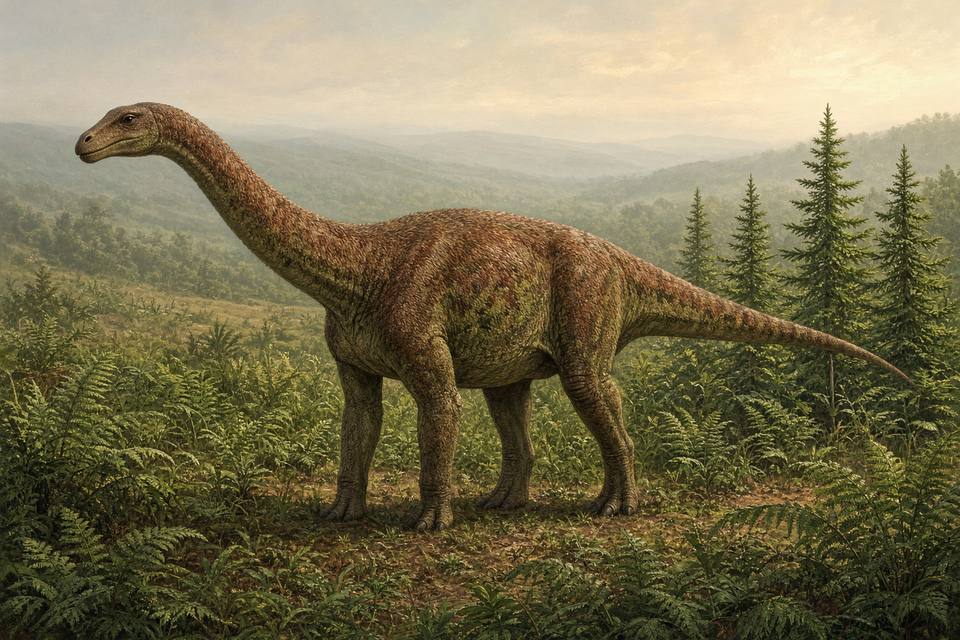 Original drawing of Ohmdenosaurus
