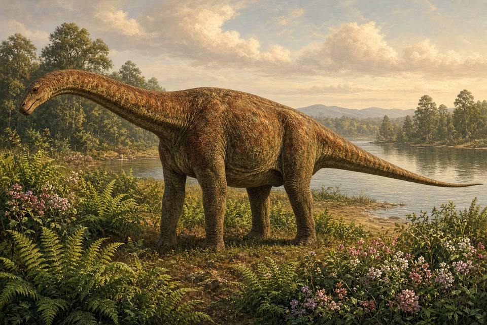 Original drawing of Oplosaurus