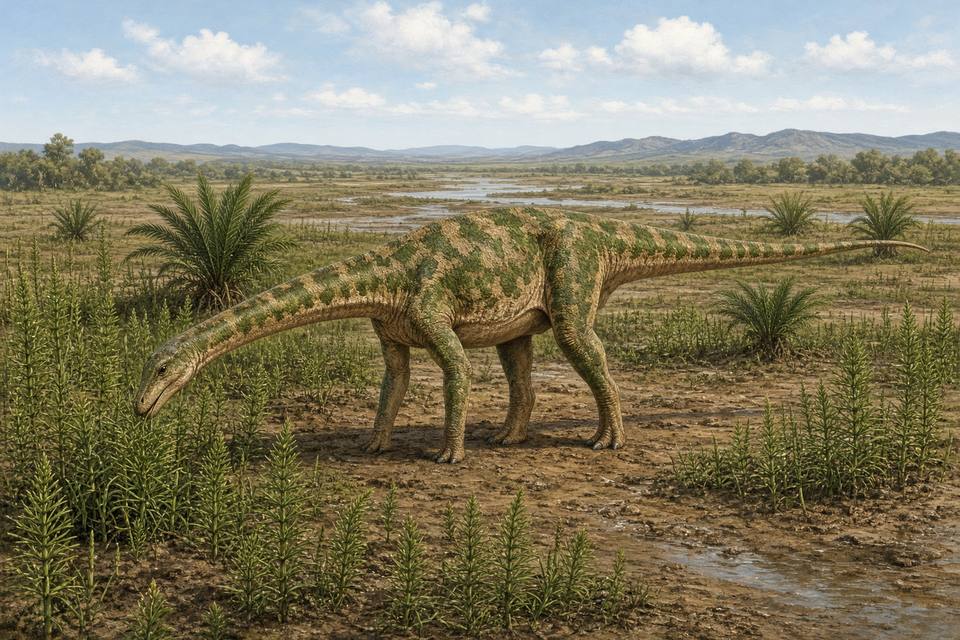 Original drawing of Orosaurus