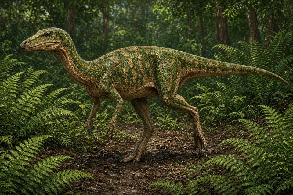 Original drawing of Oryctodromeus