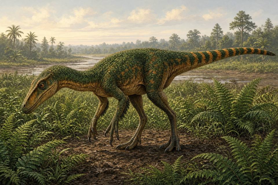 Original drawing of Overoraptor