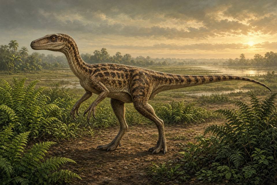 Original drawing of Oviraptor