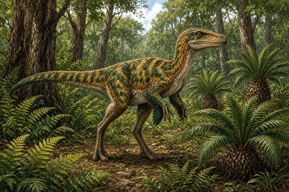 Original drawing of Palaeopteryx