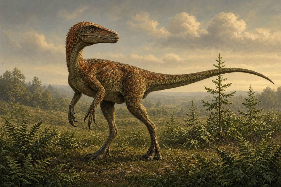 Original drawing of Panguraptor