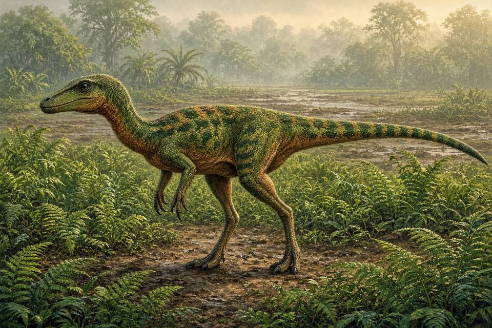 Original drawing of Papiliovenator
